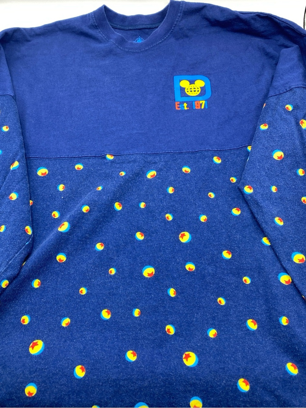 Disney Parks Walt Disney World Pixar Luxo Ball Spirit Jersey Shirt Toy Story LG